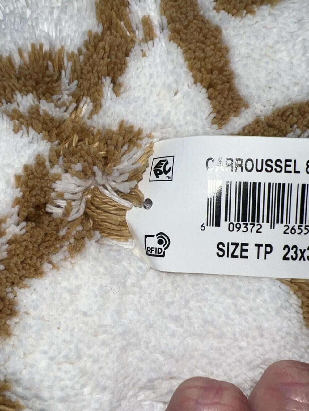 Abyss Carousel Bath Rug, NWT - Picture 4 of 9